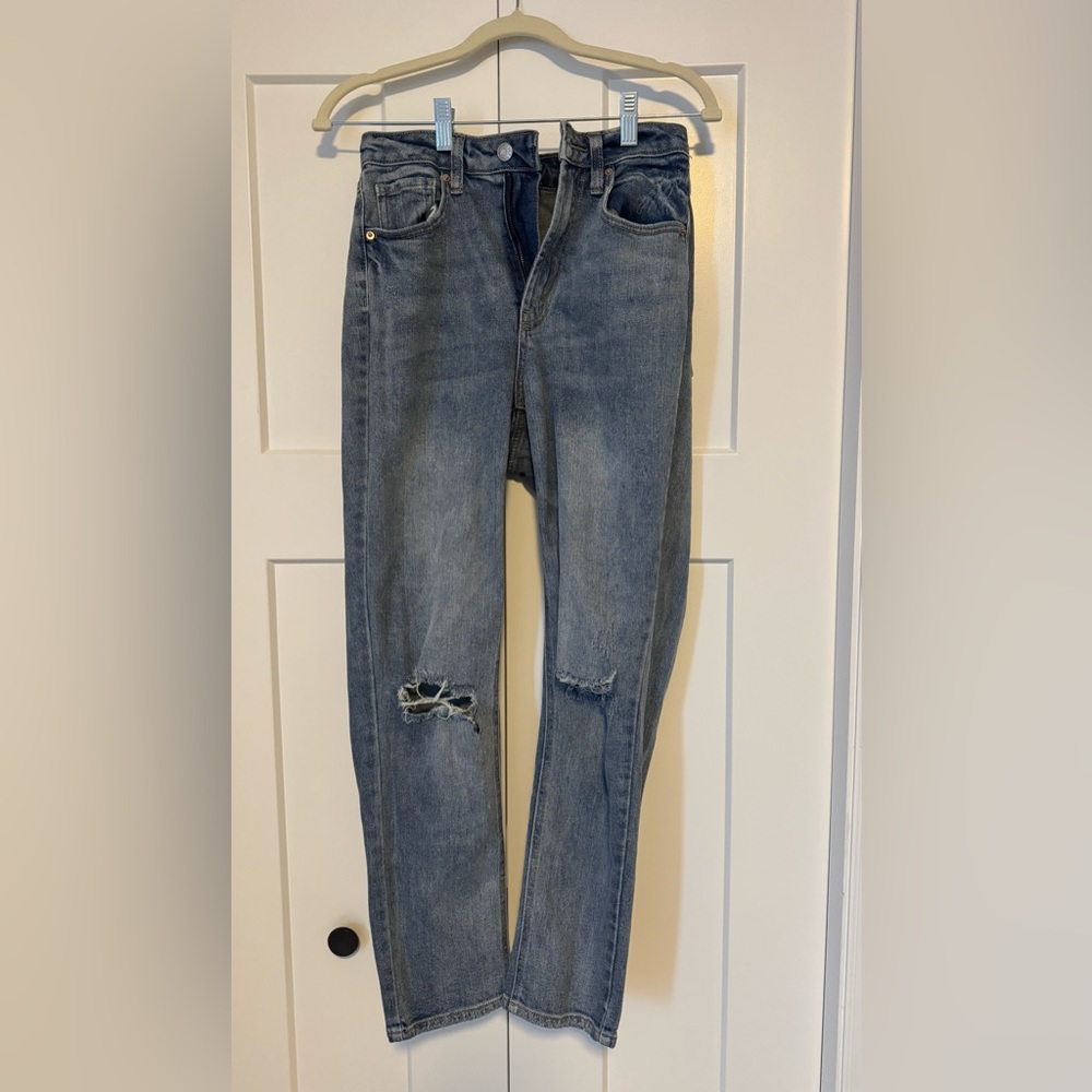 Wild Fable Women's Blue Straight Leg Jeans